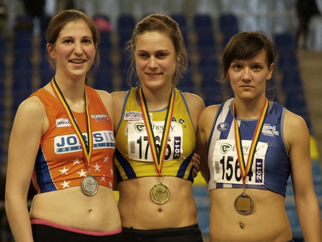 Sofie Van Accom, brons op de 1500m