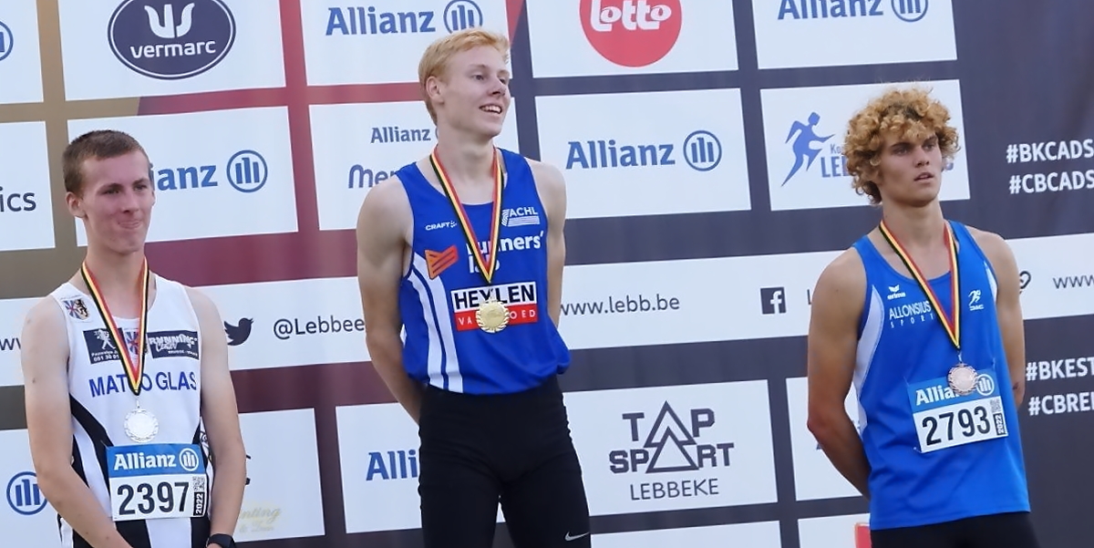 Goud voor Arthur, brons voor Fien op BK