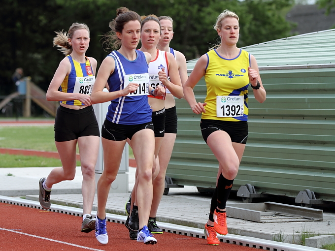 Jolien Boonen op de 3000m