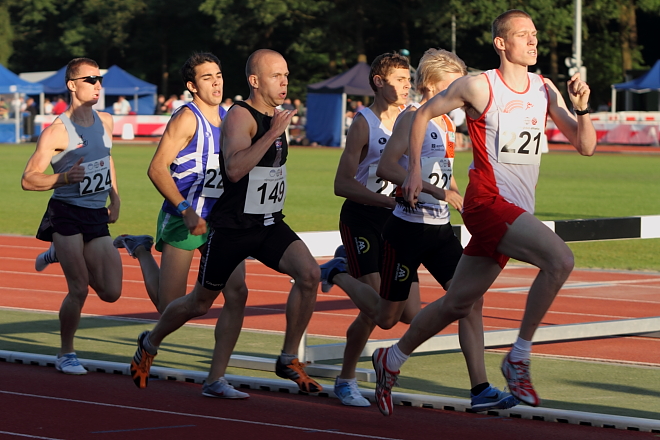 Alex Van De Vel De Sousa, B-reeks 800m, Nijmegen