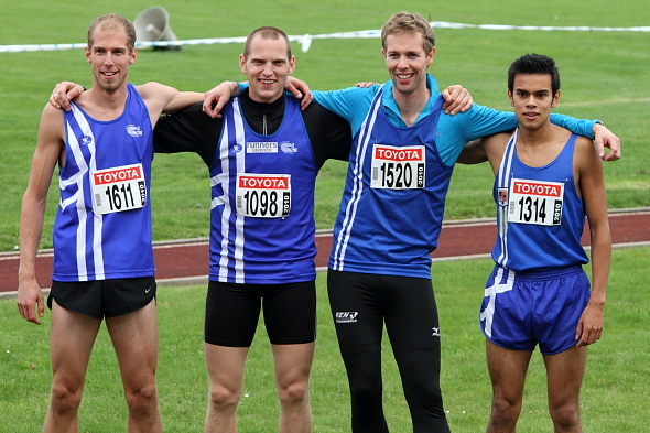 Thomas Thys, Tom Van Rooy, Maarten Verbiest, Brian Van den Bossche