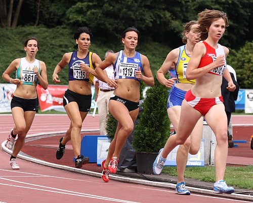 Sofie Van Accom in de BK finale 1500m