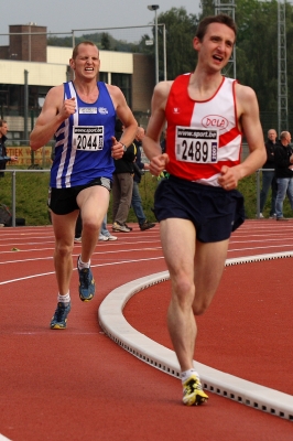 Tom Van Rooy op weg naar de 1ste plaats