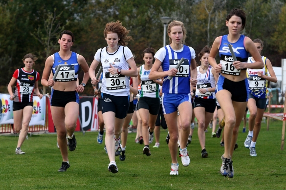 Elise Peeters in de kopgroep