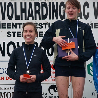 Vicky Lieckens op de 2de plaats